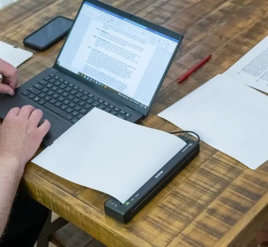 POCKETJET - 883 Impresora móvil de página completa de alta resolución con tecnología inalámbrica USB-C, Wi-Fi, AirPrint y Bluetooth - Image 4